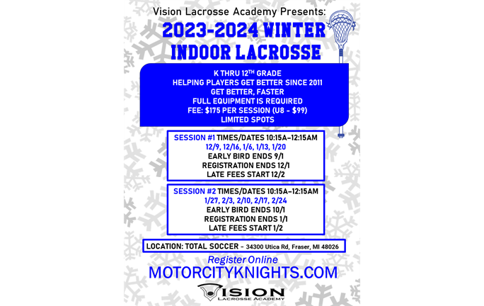 WINTER REGISTRATION IS OPEN